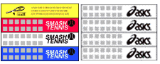 Promotional Score-Stickers for table tennis table